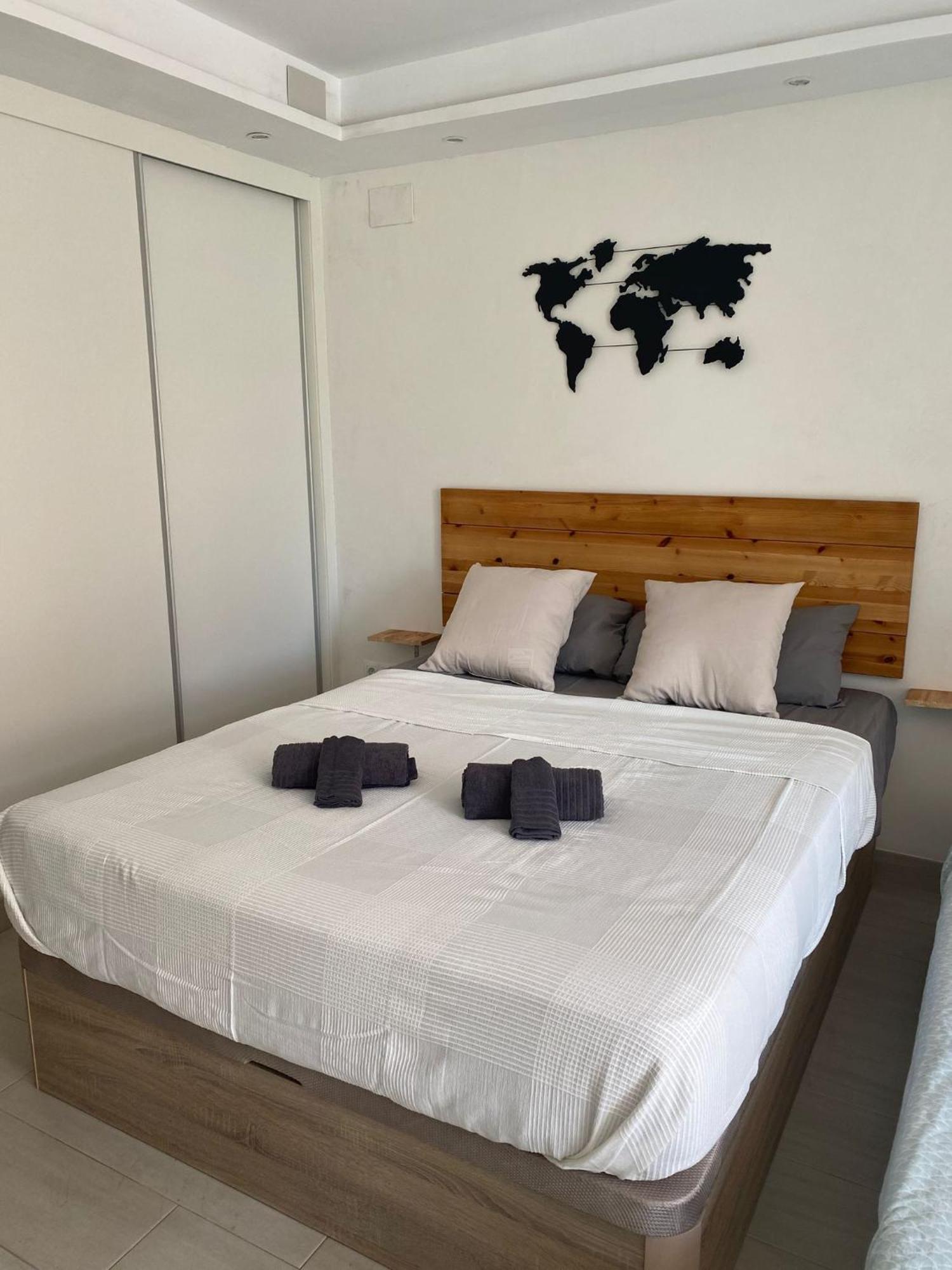 Loft Moderno - Vistas Mar Y Montana - Piscinas Daire Benalmádena Dış mekan fotoğraf